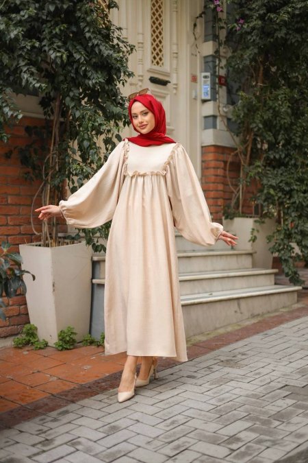 فستان صيفي بيج